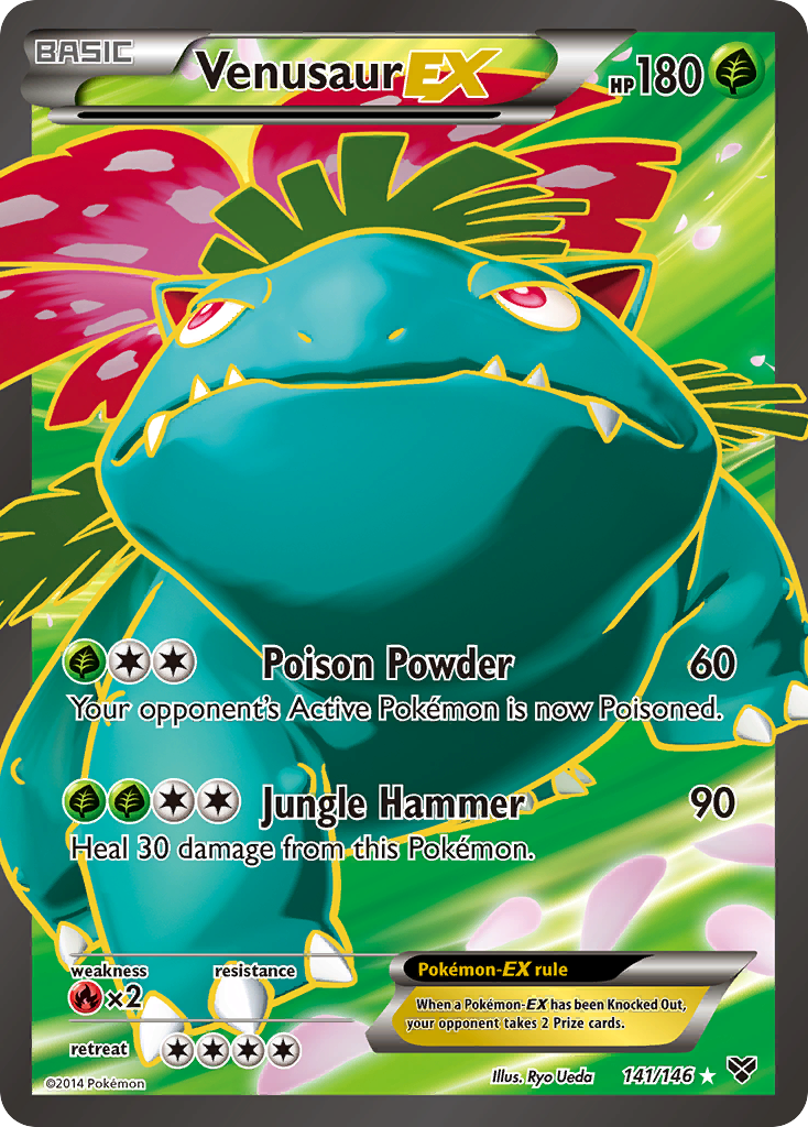 Venusaur-EX 141/146 Rare Ultra