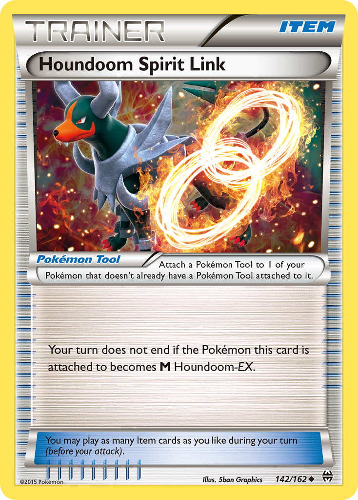 Houndoom Spirit Link 142/165 Uncommon