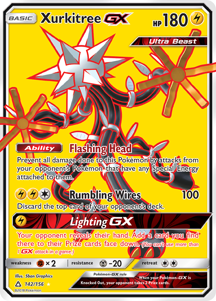 Xurkitree-GX 142/178 Rare Ultra