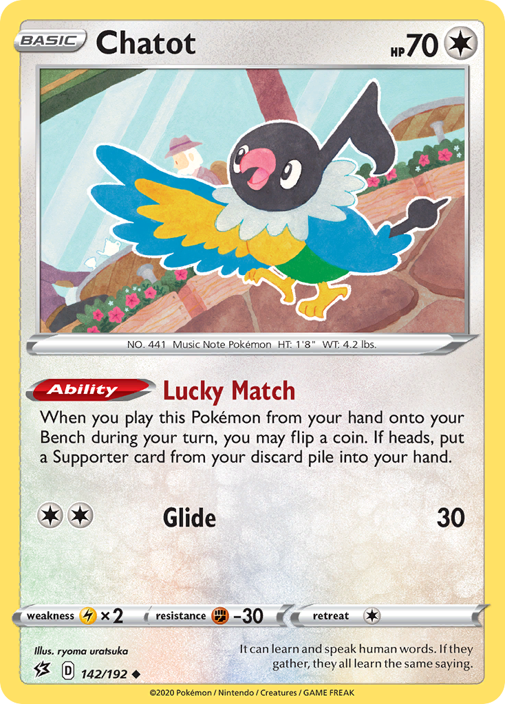 Chatot 142/209 Uncommon