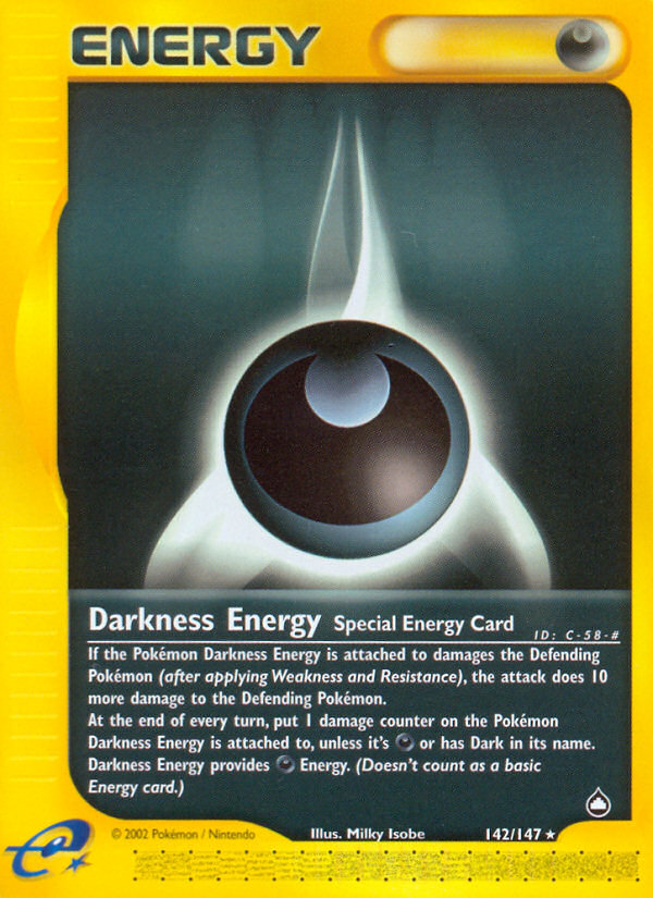 Darkness Energy 142/182 Rare
