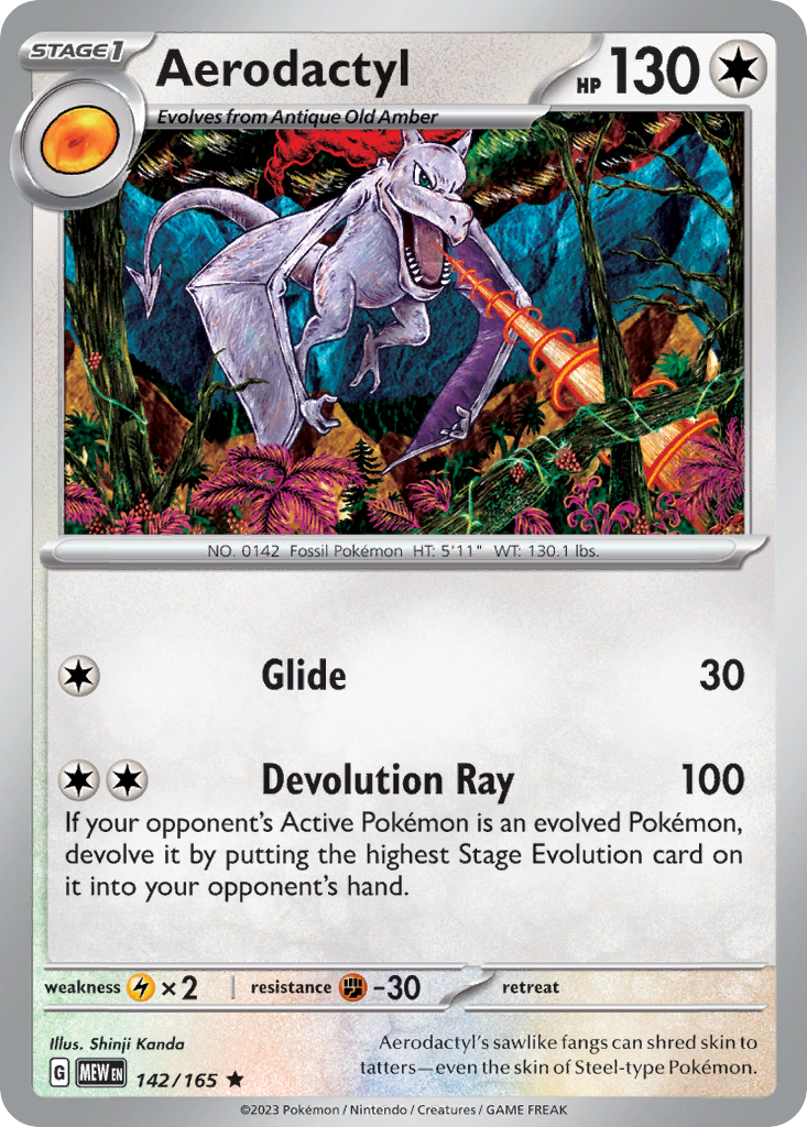 Aerodactyl 142/207 Rare
