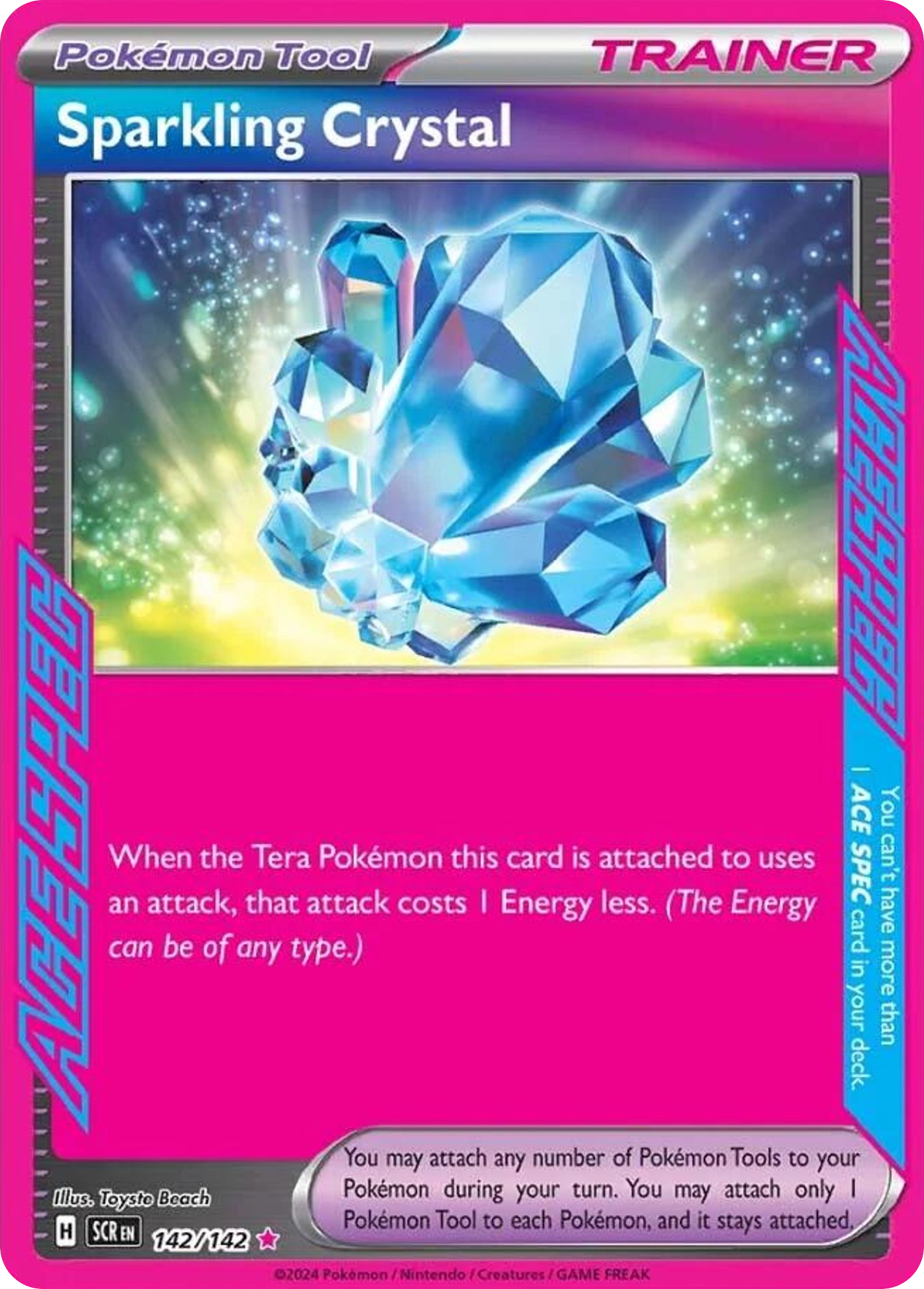 Sparkling Crystal 142/175 ACE SPEC Rare