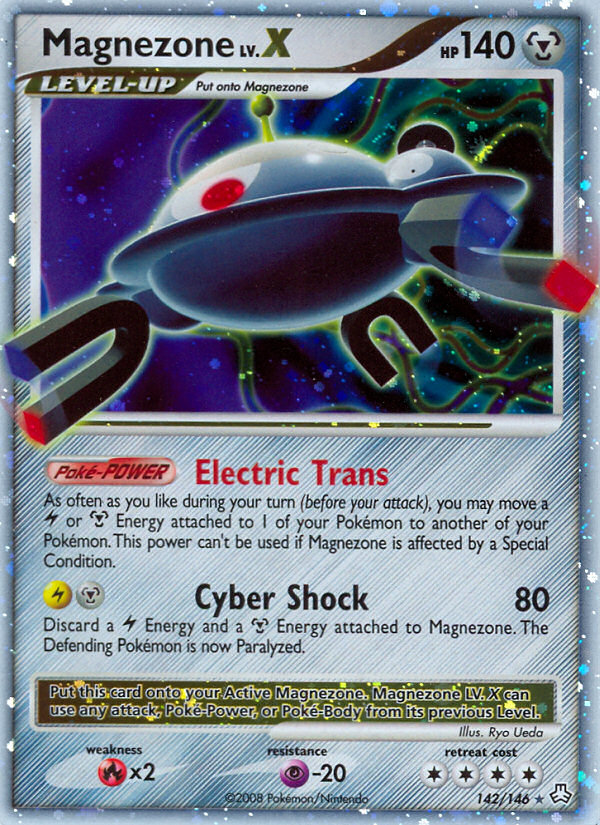 Magnezone LV.X 142/146 Rare Holo LV.X