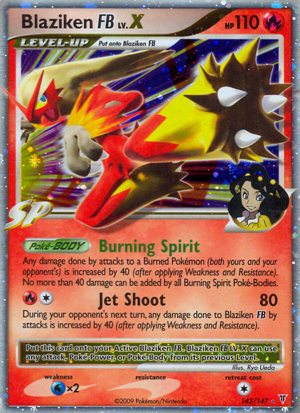 Blaziken FB LV.X 142/153 Rare Holo LV.X