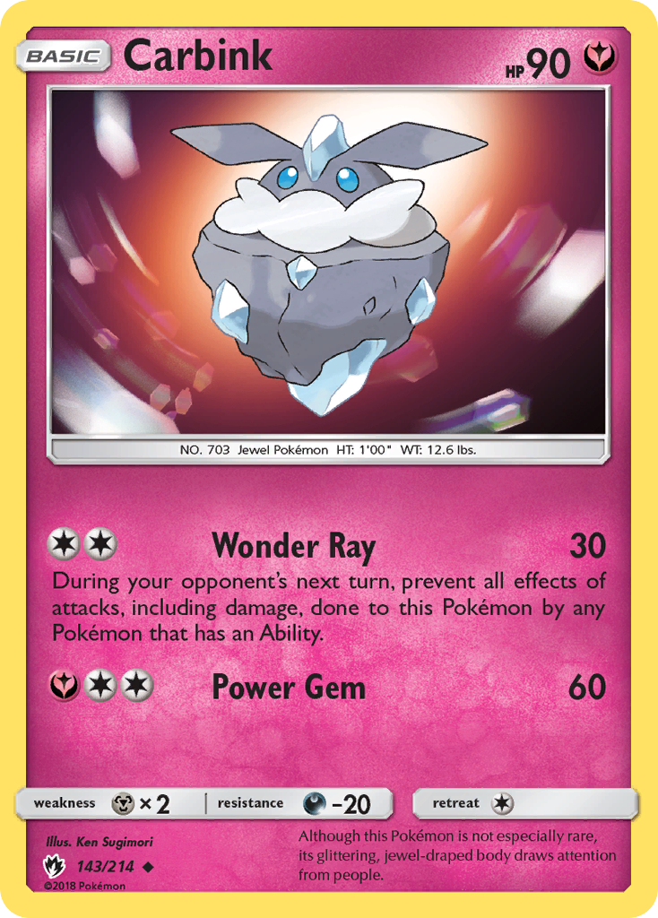 Carbink 143/240 Uncommon