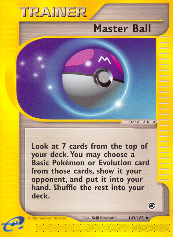 Master Ball 143/165 Uncommon