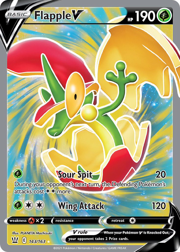 Flapple V 143/183 Rare Ultra