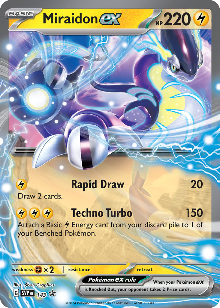 Miraidon ex 143/196 Promo