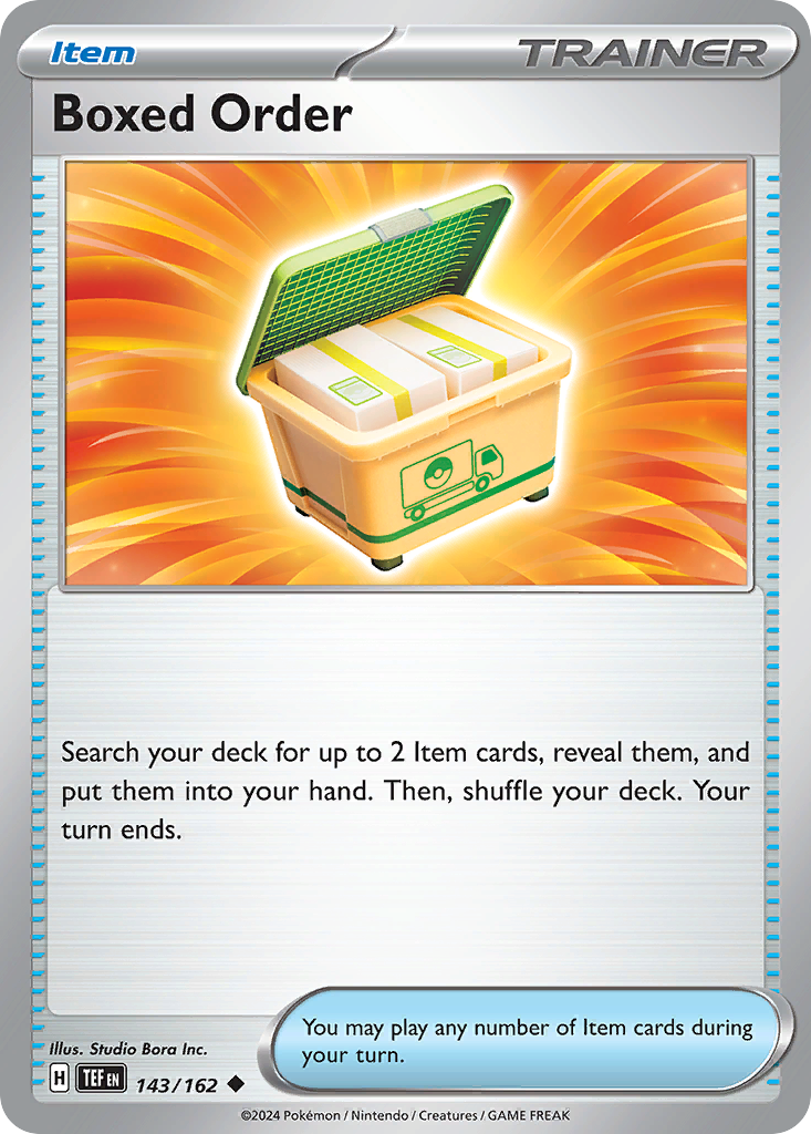 Boxed Order 143/218 Uncommon