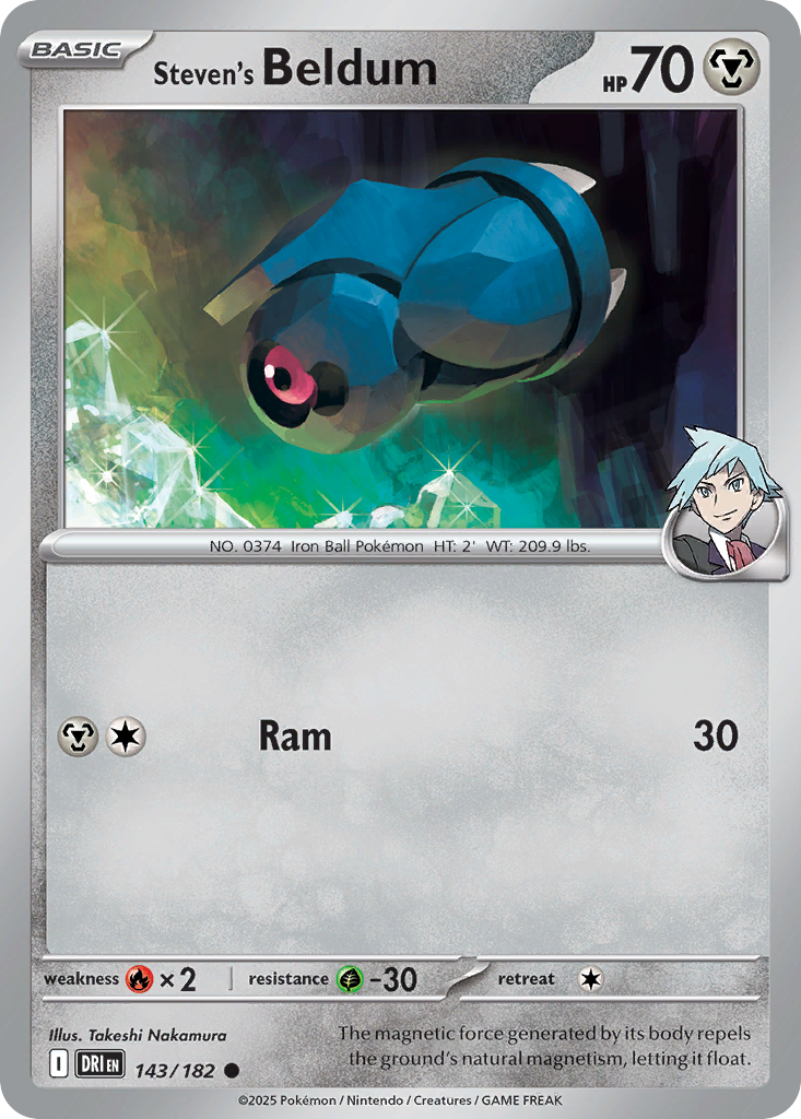 Steven's Beldum 143/244 Common