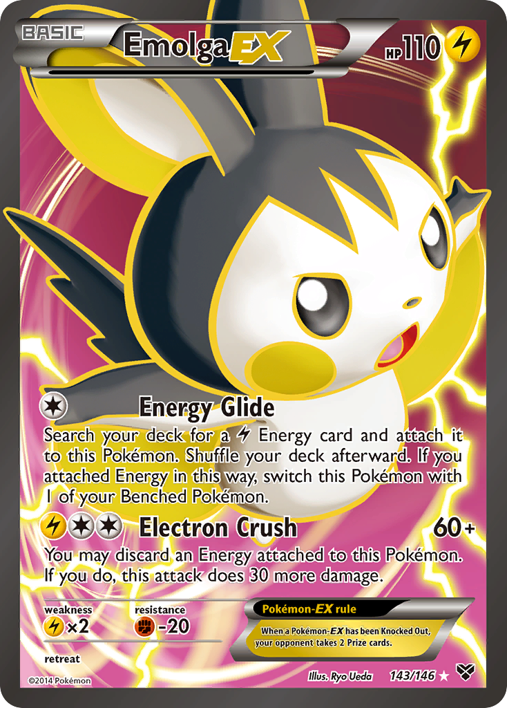 Emolga-EX 143/146 Rare Ultra