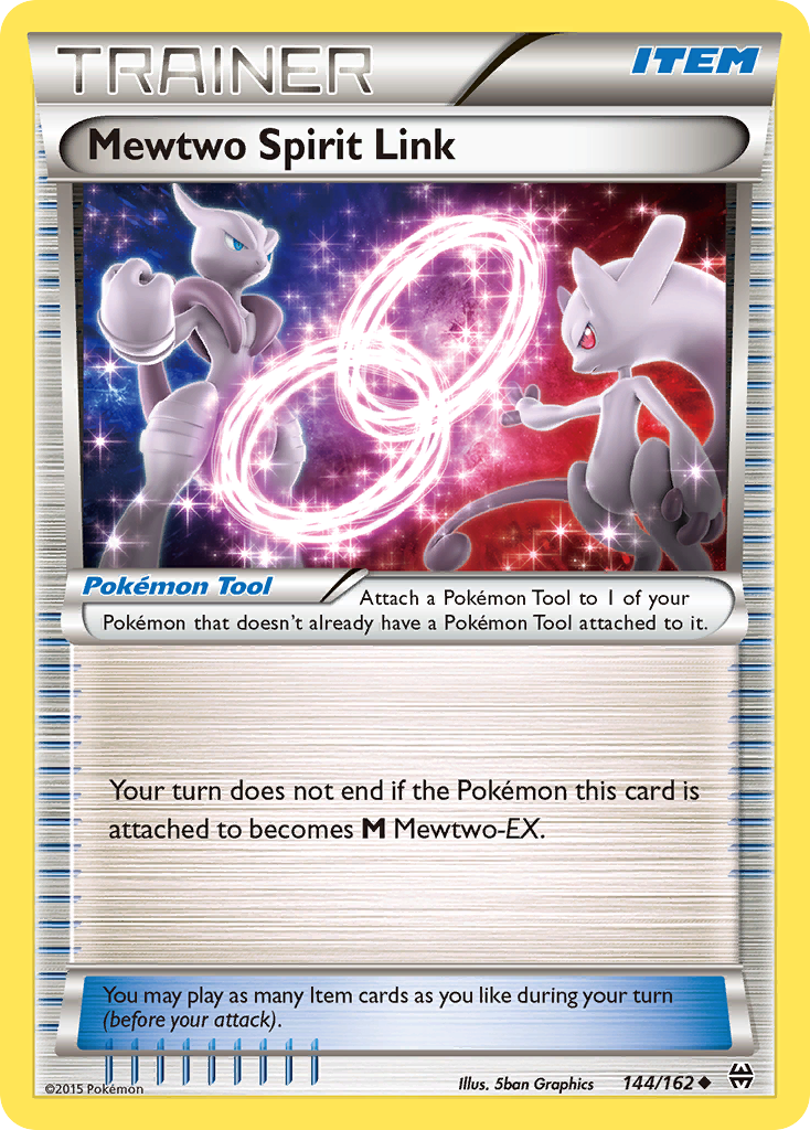 Mewtwo Spirit Link 144/165 Uncommon