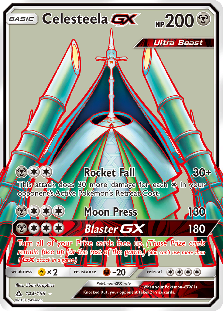Celesteela-GX 144/178 Rare Ultra