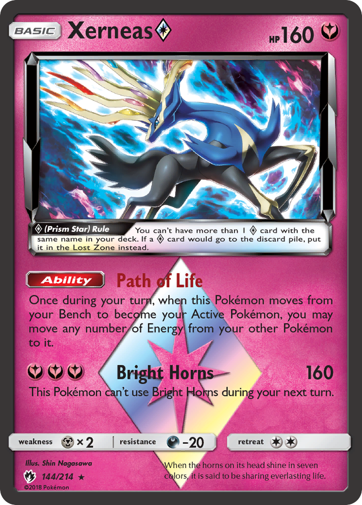 Xerneas ◇ 144/240 Rare Prism Star