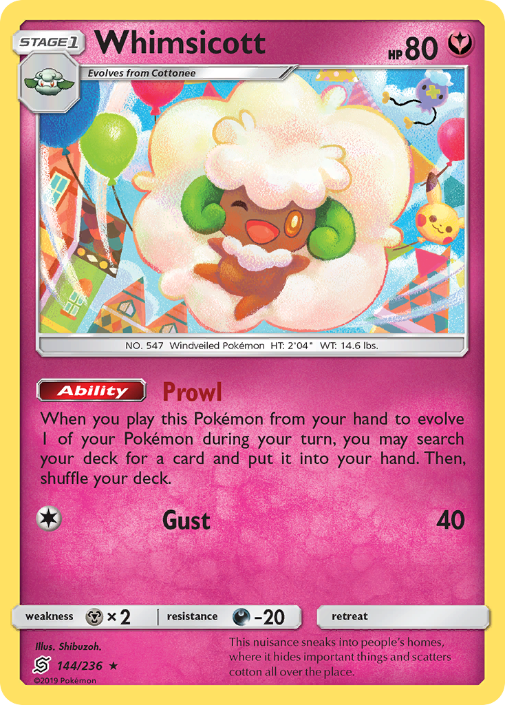 Whimsicott 144/260 Rare