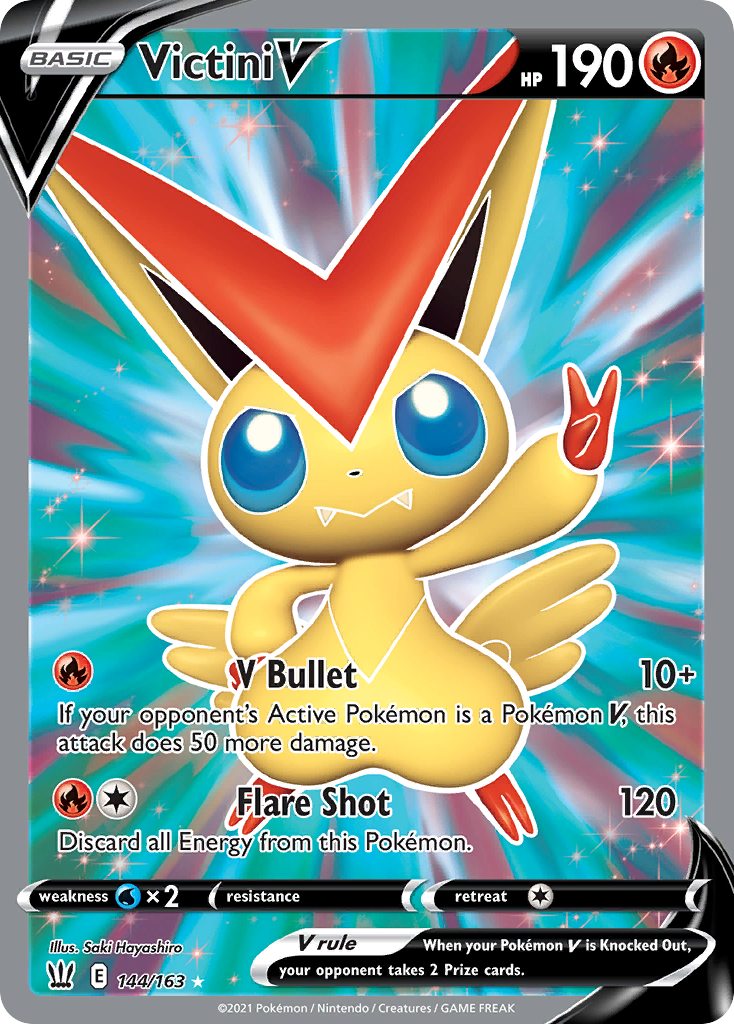 Victini V 144/183 Rare Ultra