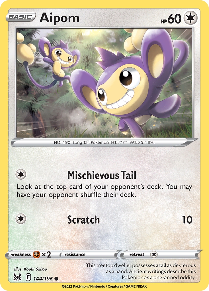 Aipom 144/217 Common