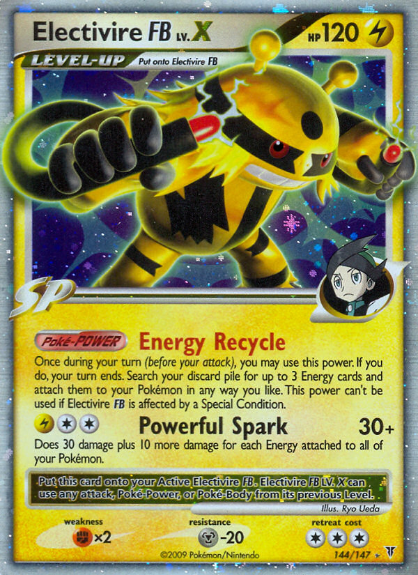 Electivire FB LV.X 144/153 Rare Holo LV.X