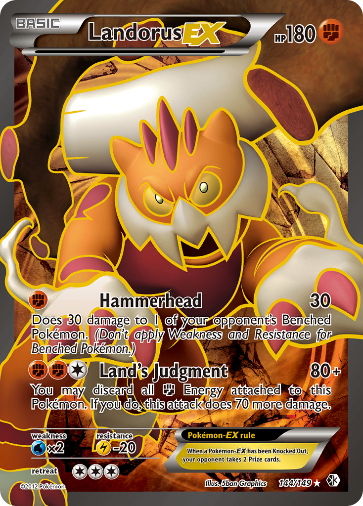 Landorus-EX 144/153 Rare Ultra