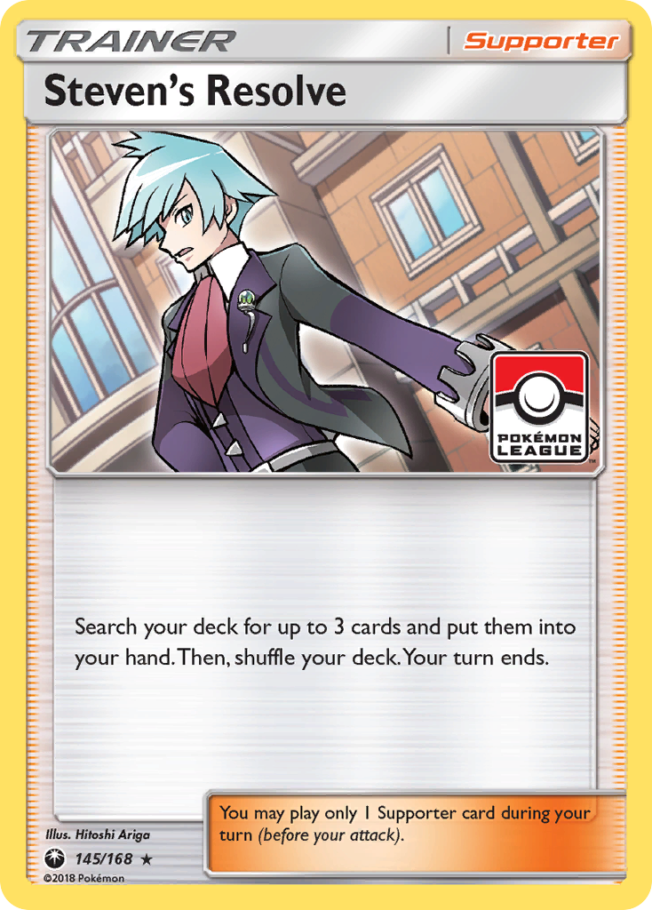Steven's Resolve 145/187 Rare Holo