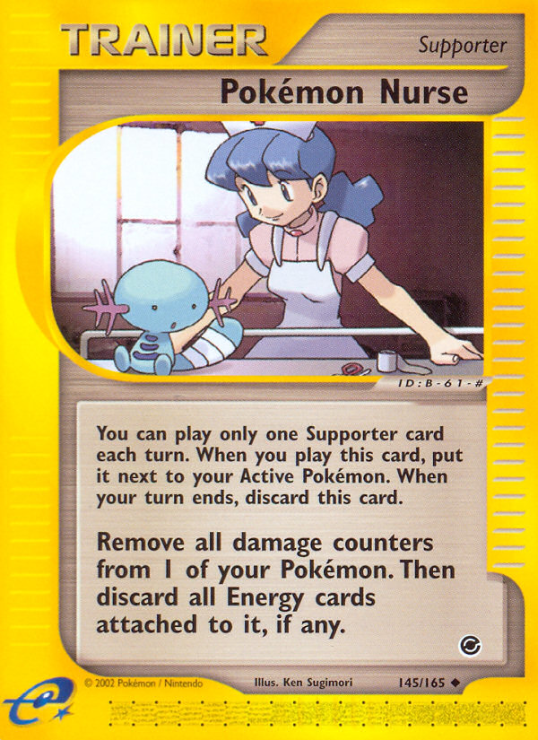 Pokémon Nurse 145/165 Uncommon