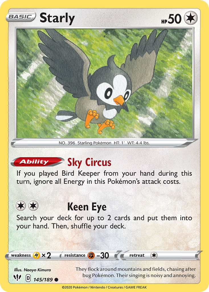 Starly 145/201 Common