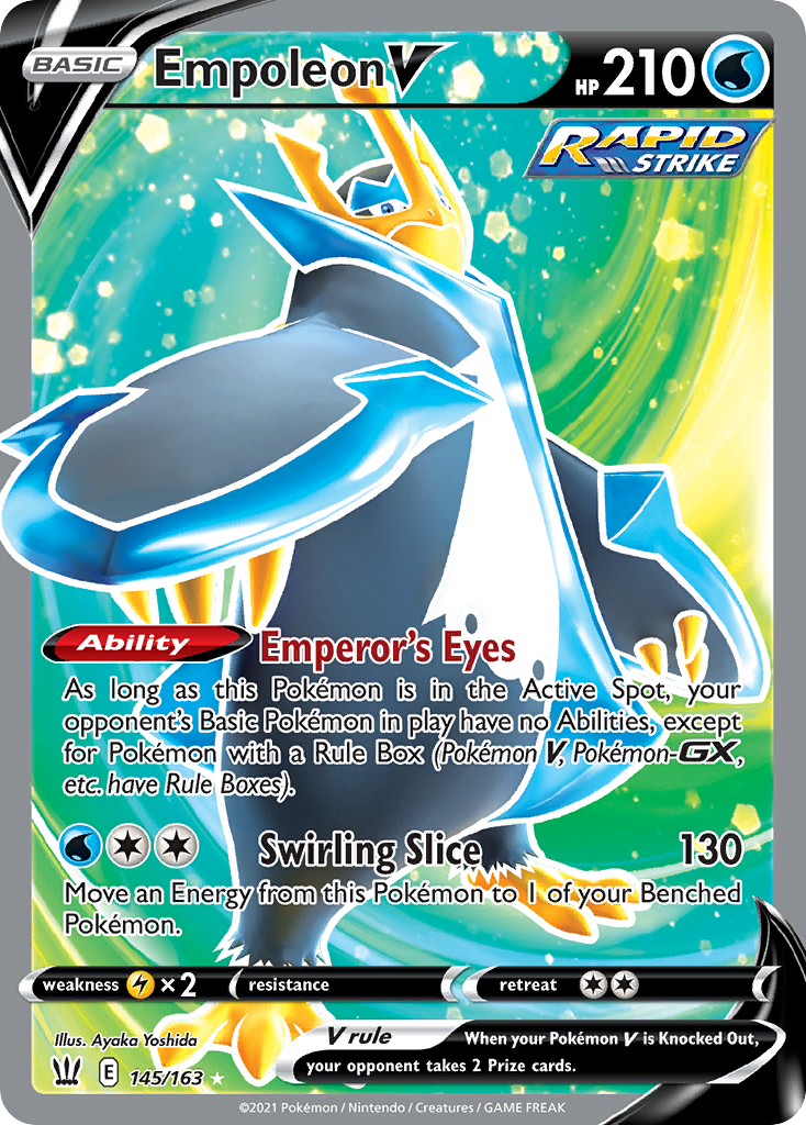 Empoleon V 145/183 Rare Ultra