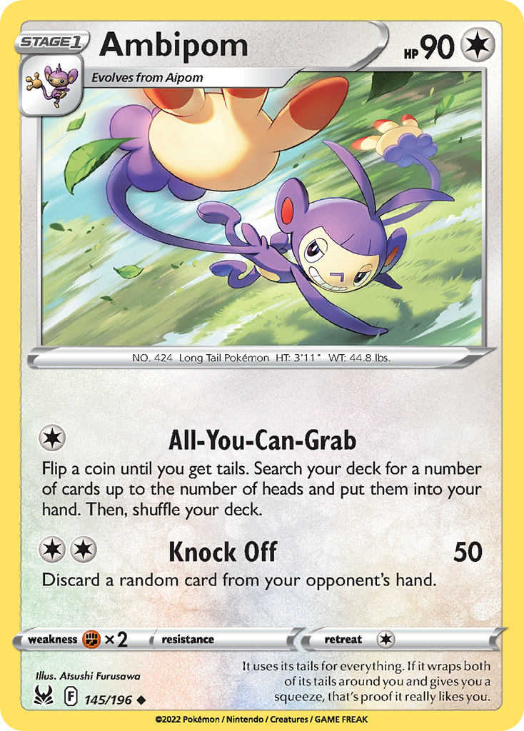 Ambipom 145/217 Uncommon