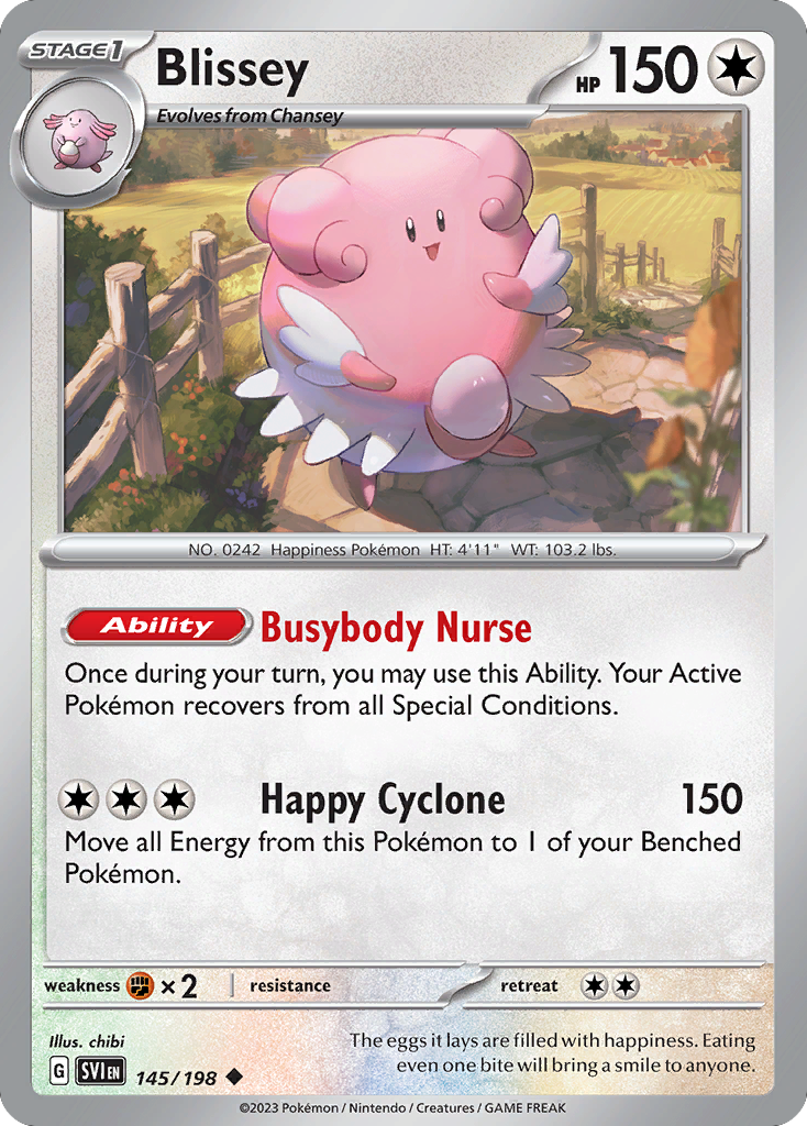 Blissey 145/258 Uncommon
