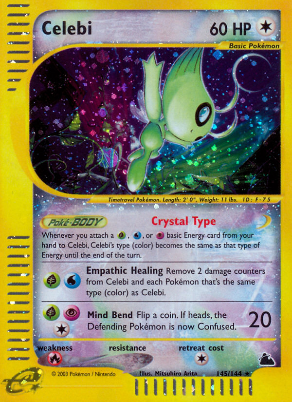 Celebi 145/182 Rare Secret
