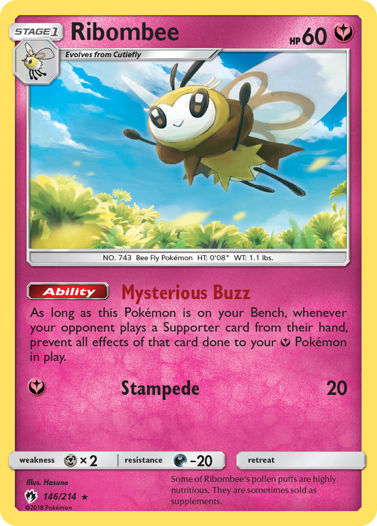 Ribombee 146/240 Rare