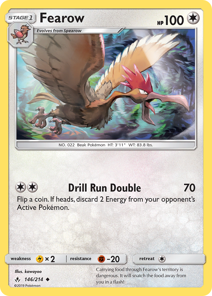Fearow 146/234 Uncommon
