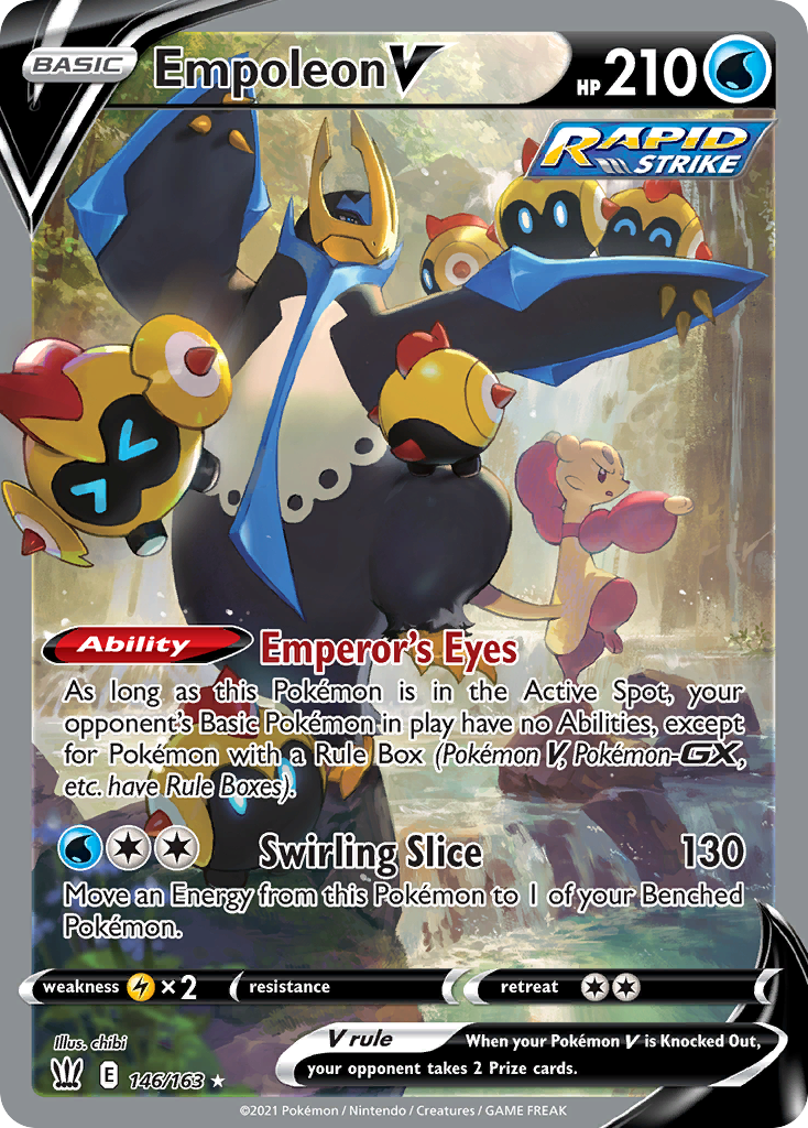 Empoleon V 146/183 Rare Ultra