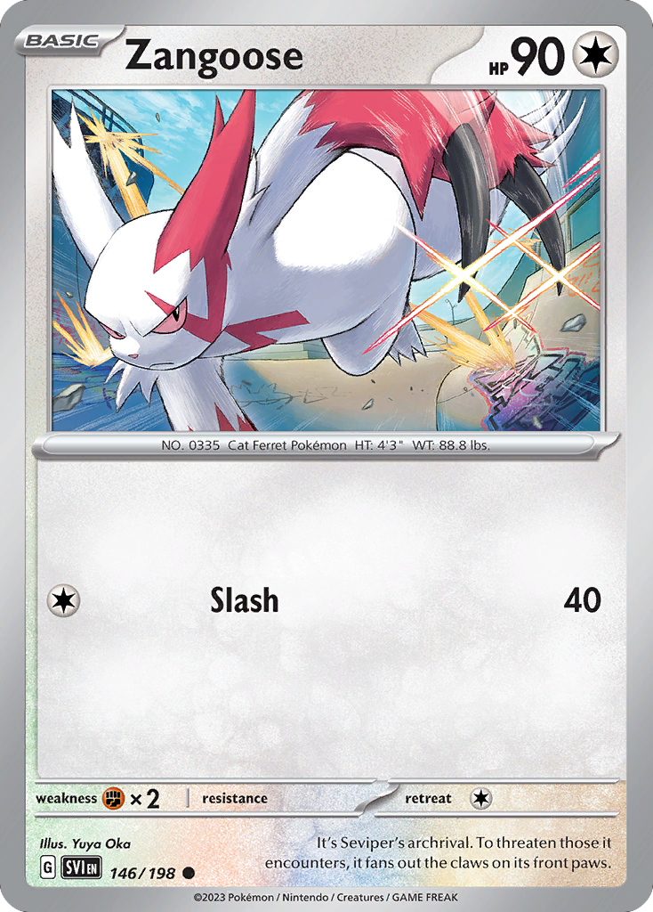 Zangoose 146/258 Common