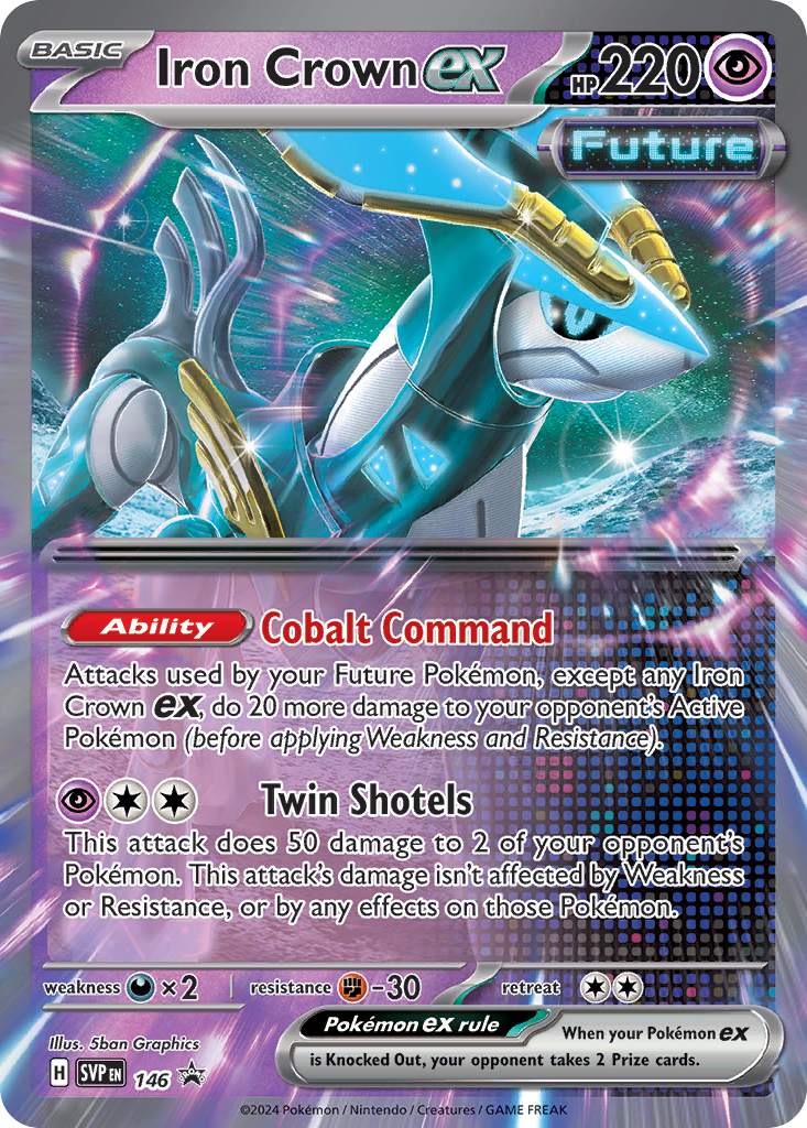 Iron Crown ex 146/196 Promo