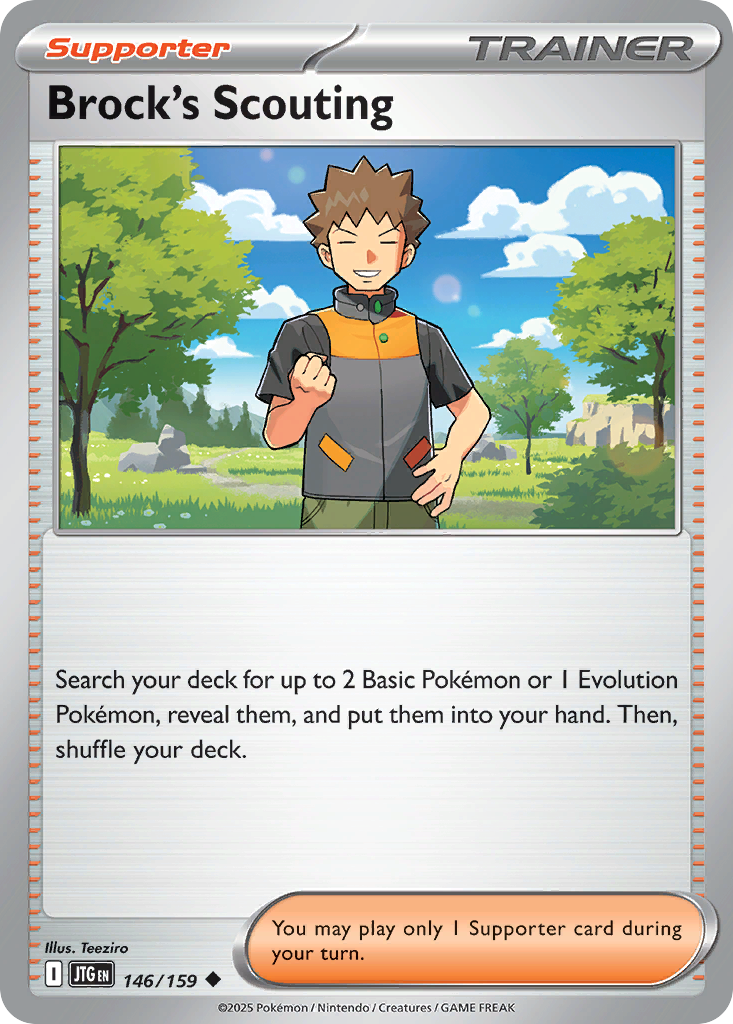 Brock's Scouting 146/190 Uncommon