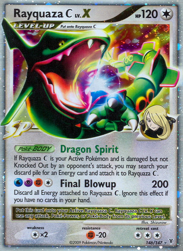 Rayquaza C LV.X 146/153 Rare Holo LV.X
