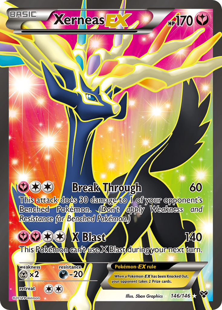 Xerneas-EX 146/146 Rare Ultra