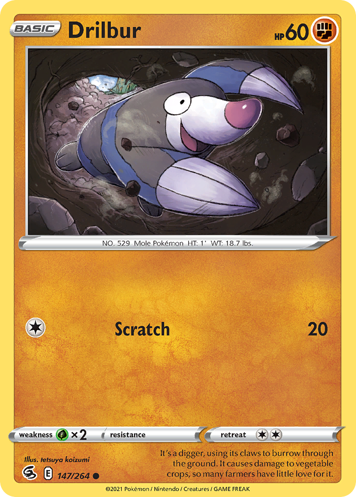 Drilbur 147/284 Common