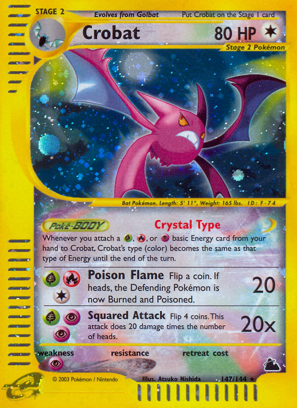 Crobat 147/182 Rare Secret