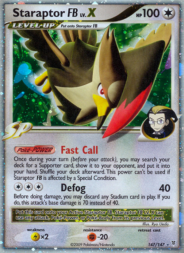 Staraptor FB LV.X 147/153 Rare Holo LV.X