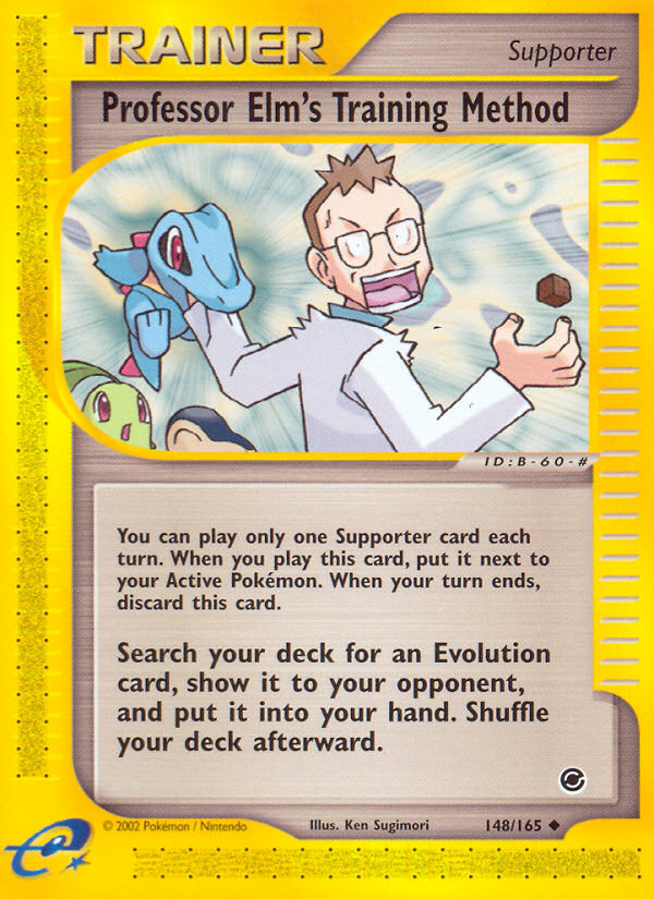 Professor Elm's Training Method 148/165 Uncommon