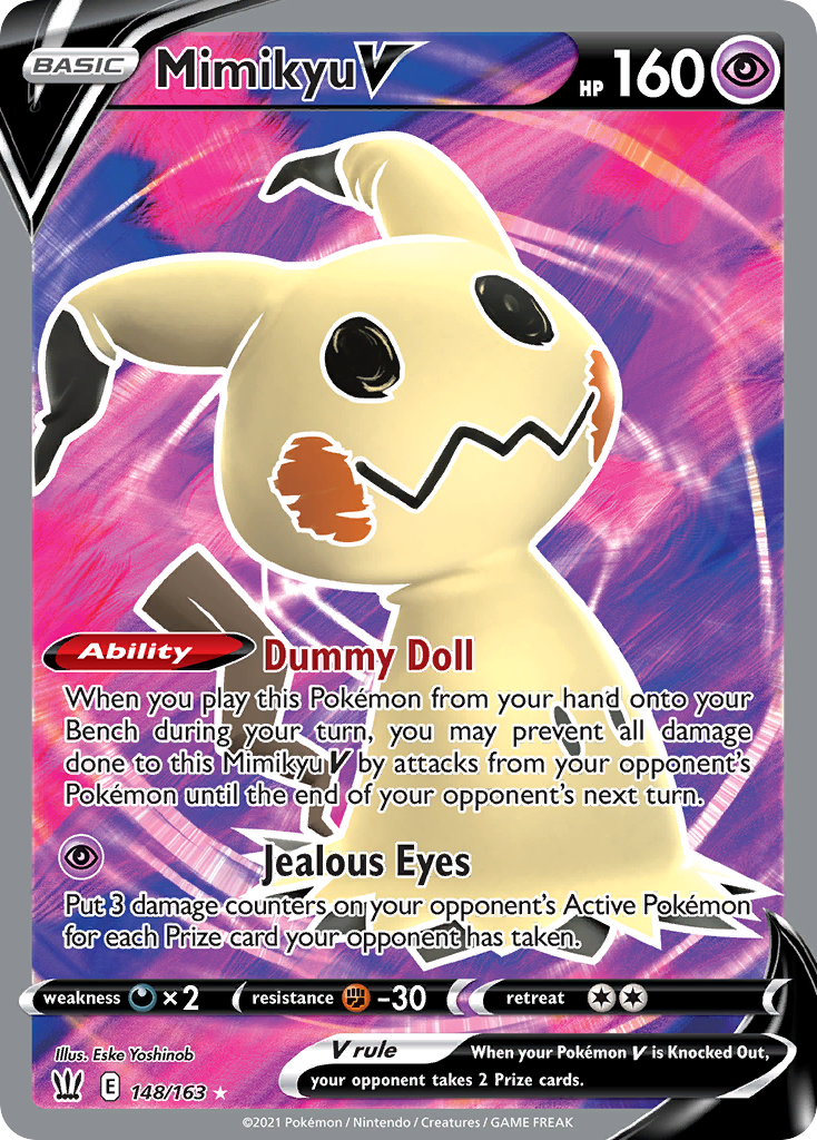 Mimikyu V 148/183 Rare Ultra