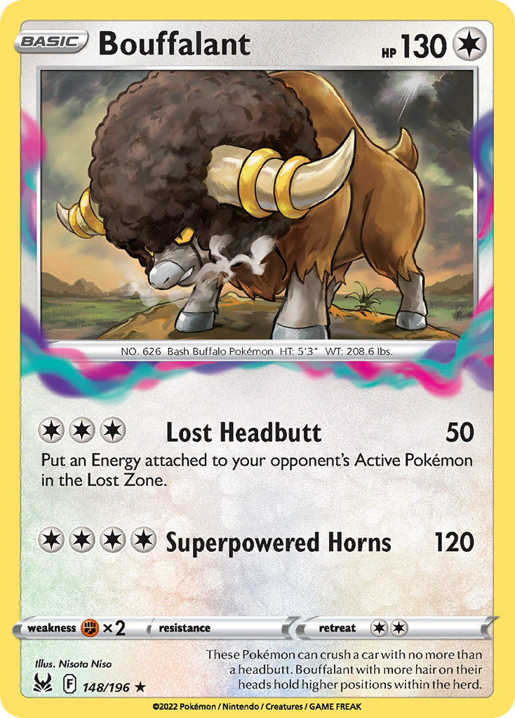 Bouffalant 148/217 Rare