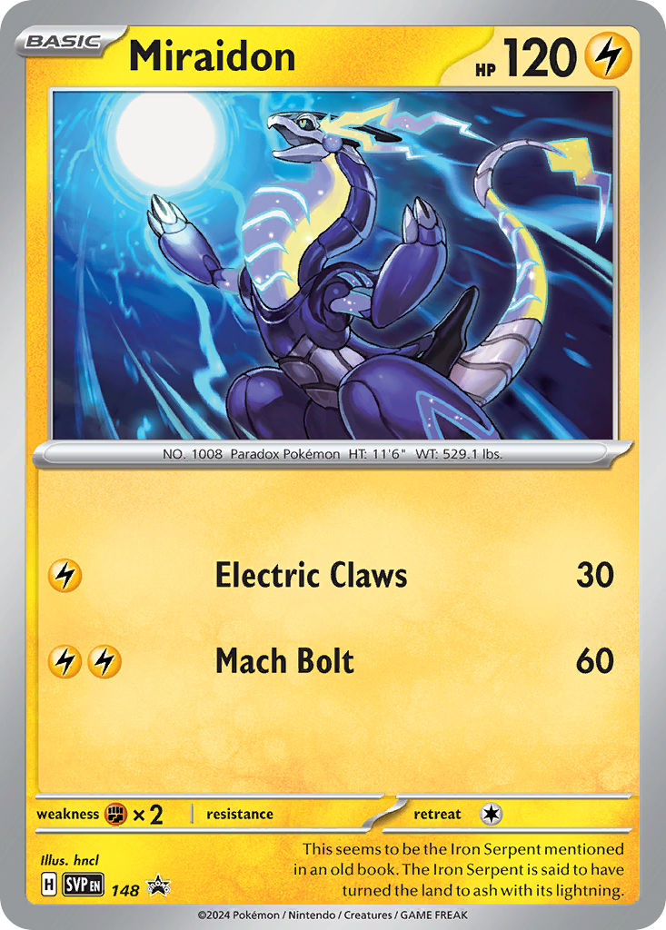 Miraidon 148/196 Promo
