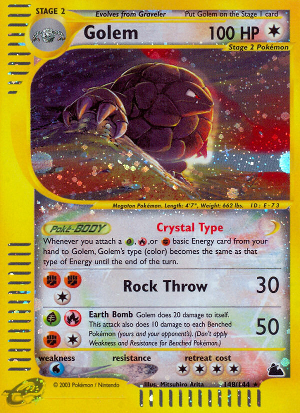 Golem 148/182 Rare Secret