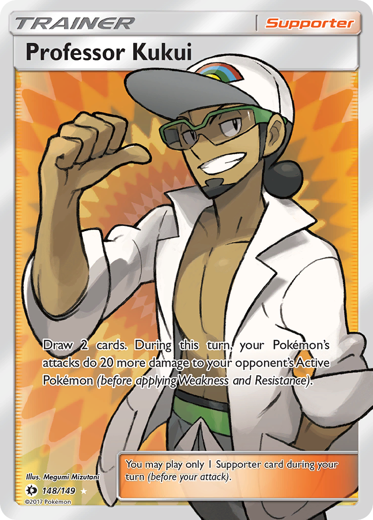 Professor Kukui 148/173 Rare Ultra
