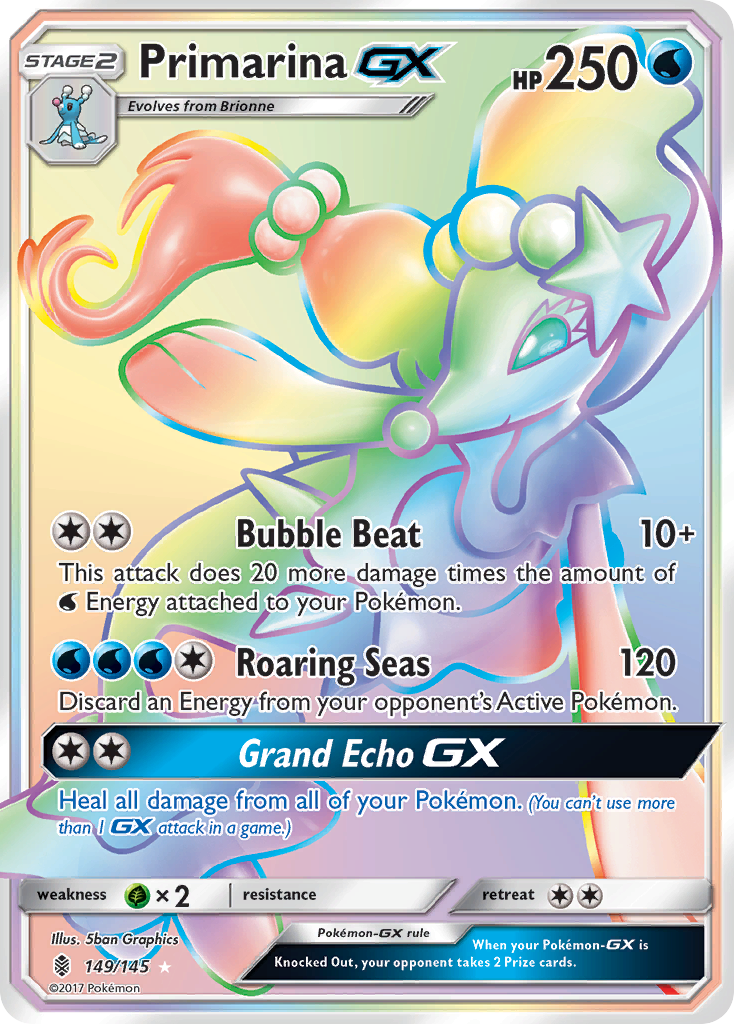 Primarina-GX 149/180 Rare Rainbow