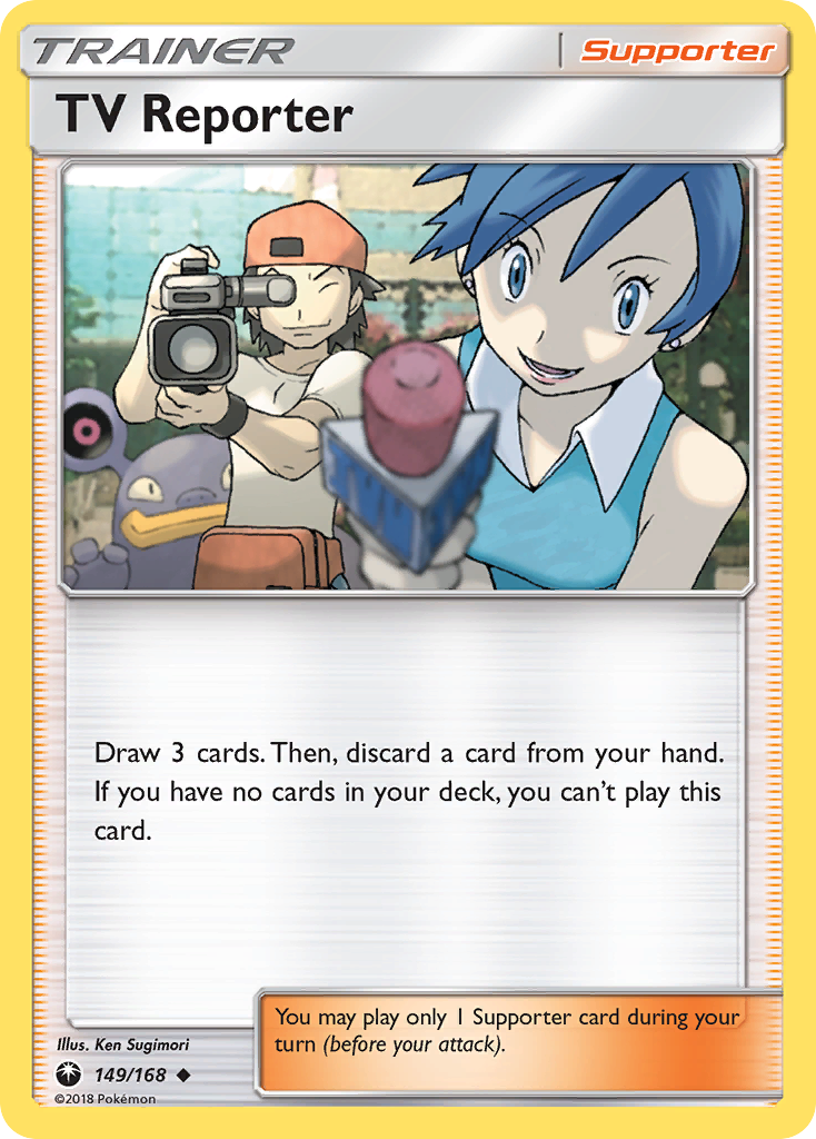 TV Reporter 149/187 Uncommon